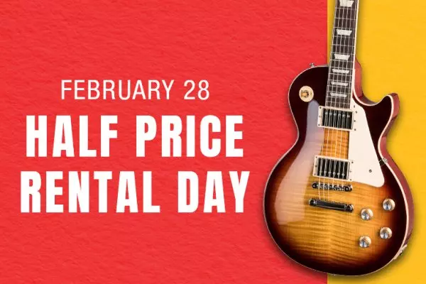 Half Price Rental Day!